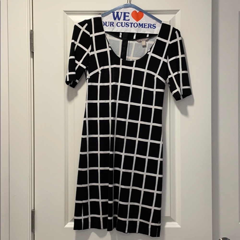 Black & white dress